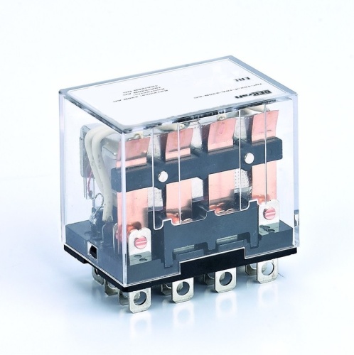 Реле промежуточное ПР-102-4-10A-230В-AC 23210DEK AC230В 10А 4 перекл. контакта LED (DEKraft)